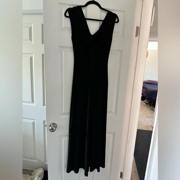 Onyx Nite Dresses | Onyx Nite Black Cocktail Floor Length Dress Size 6 | Color: Black | Size: 6 | Goobysk2020's Closet Onyx Nite Dresses | Onyx Nite Black Cocktail Floor Length Dress Size 6 | Color: Black | Size: 6 | Goobysk2020's Closet